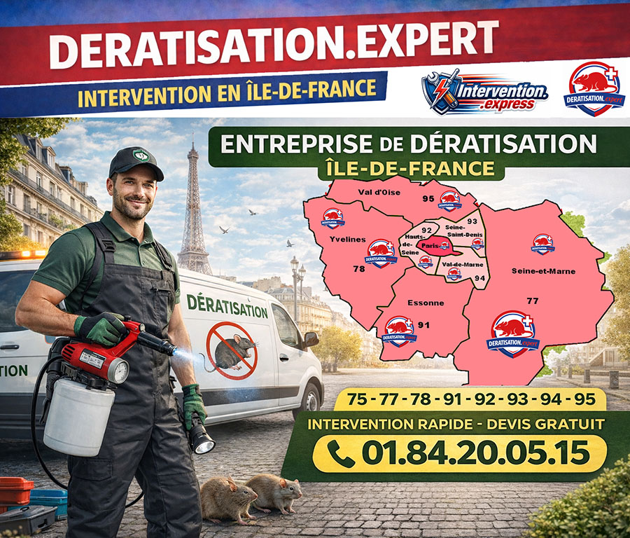 Deratisation Paris 2